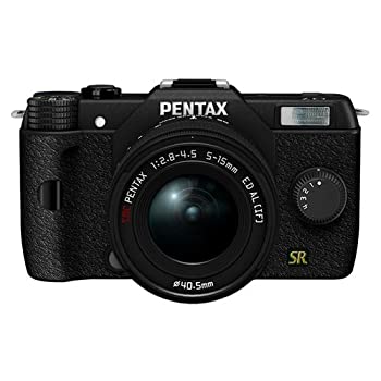 【中古】PENTAX ミラーレス一眼 Q7 ズームレンズキット [標準ズーム 02 STANDARD ZOOM] ブラック Q7 BLACK ZOOM LENSKIT 10722