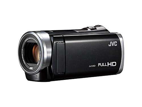 【中古】JVC ハイビジョンメモリームービー Everio ブラック GZ-HM99-B ※内蔵メモリ無し、ダブルカードスロット、エブリオ