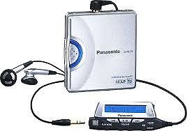 【中古】Panasonic 携帯型MD電気蓄音機 SJ-MJ78-S MDLP相応う