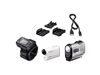 【中古】SONY 4Kウェアラブルカメラ X1000VR 動きカム ライブビューリモコンキット FDR-X1000VR
