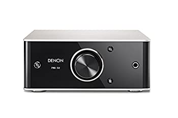 【中古】(人並み外れたに好いたらしい)Denon プリメインアンプ USB-DAC積み上げる／ハイレゾ音源相応う 割り増し金しろがね色 PMA-50-SP