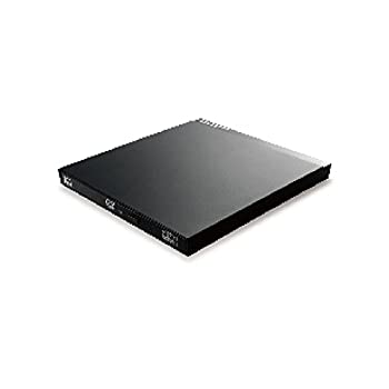 【中古】(非常に良い)Logitec ポータブルDVDドライブ Windowsタブレット用 USB3.0 再生・書き込みソフト付属 M-Disc対応 ブラック LDR-PUB8U3TBK｜IINEX