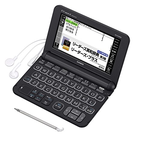 【中古】(人並み外れたに好いたらしい)カシオ 陰電子字引き エクスワード 高校生英語強化因子ひな形 XD-K4900BK 黒いこと