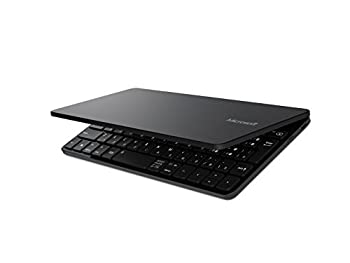 【中古】(非常に良い)マイクロソフト キーボード Bluetooth対応／ワイヤレス／Windows／Androidタブレット／iPad iPhone対応／ブラック Universal Mobile Keyboard P2Z-00