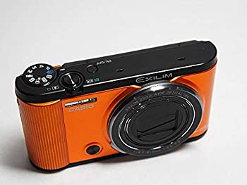 【中古】CASIO デジタルカメラ EXILIM EX-ZR1600EO 自分撮りチルト液晶 オートトランスファー機能 Wi-Fi／Bluetooth搭載 オレンジ