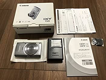 【中古】Canon デジタル写真機 IXY150 しろがね色 光学8倍望遠レンズ IXY150(SL)
