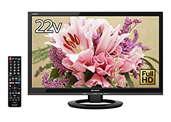 【中古】シャープ 22V型 液晶 テレビ AQUOS LC-22K30-B フルハイビジョン 外付HDD対応(裏番組録画) ブラック｜IINEX