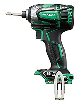 中古品 HiKOKI ハイコーキ 18V コードレスインパクトドライバ + バッテリー 1個 + 充電器 + ケース セット WH18DDL2(LXCK)(B) コードレス 18V HiKOKI コードレスインパクトドライバ：WH18DC コードレスインパクトドライバー インパクトドライバー