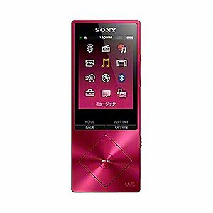 【中古】SONY ウォークマン A20つづき物  16GB ハイレゾ音源相応う 2015年真似形 ボルドーワインサクラ色 NW-A25 PM