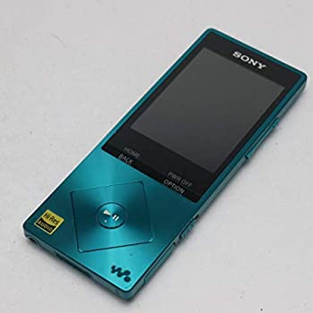 【中古】SONY ウォークマン A20つづき物  16GB ハイレゾ音源相応う 2015年真似形 ビリジアンブルー NW-A25 LM