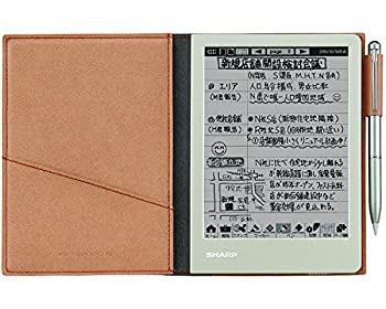 【中古】シャープ 電子ノート ブラウン系 WG-S30-T