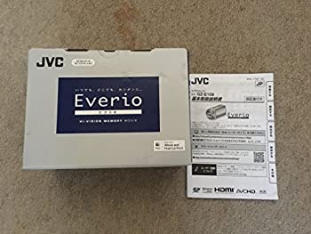 【中古】(非常に良い)Everio GZ-E108-B ブラック(量販店モデル)