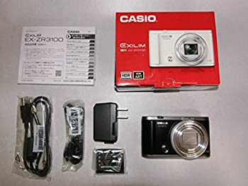 【中古】CASIO デジタル写真機 EXILIM EX-ZR3100BK 自分自身撮りチルト液晶 スマホへ自動小銃変速機 黒いこと