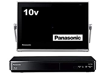 【中古】パナソニック 10V型 液晶 テレビ受像機 プライベート・ビエラ UN-10TD6-K ブルーレイディスクプレイヤー付HDDリコーダー付き添い人