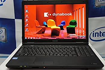 【中古】(非常に良い) ダイナブック dynabook Satellite B552／H PB552HBA1R5A71 ／ Core i5 3340M(2.7GHz) ／ HDD:320GB ／ 15.6インチ ／ ブラック