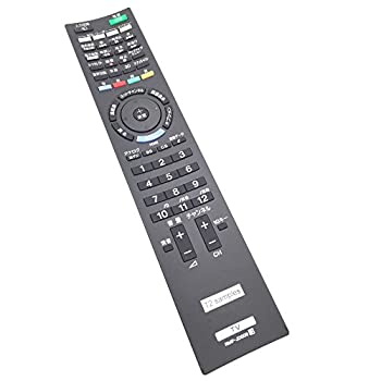 【中古】(人並み外れたに好いたらしい)地デジテレビリモコン ソニー・ブラビア専用 RMF-JD009