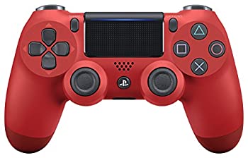 【中古】ワイヤレスコントローラー (DUALSHOCK 4) マグマ・レッド (CUH-ZCT2J11)