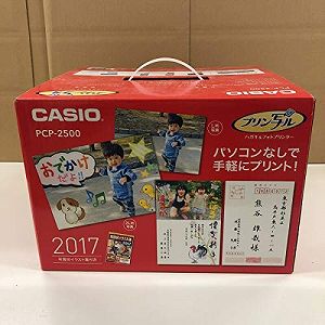 【中古】カシオ はがき＆フォトプリンター 8型タッチパネル・手書き認識対応プリン写ル PCP-2500