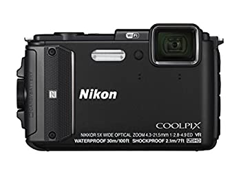 【中古】Nikon デジタル写真機 COOLPIX AW130 黒いこと BK