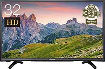 【中古】(非常に良い)ハイセンス 32V型 液晶 テレビ HJ32K3120 ハイビジョン 外付けHDD裏番組録画対応 メーカー｜IINEX