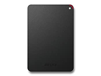 【中古】(非常に良い)BUFFALO 耐衝撃対応 2.5インチ(ポータブル) 外付けHDD 2TB ブラック HD-PNF2.0U3-GBE｜IINEX