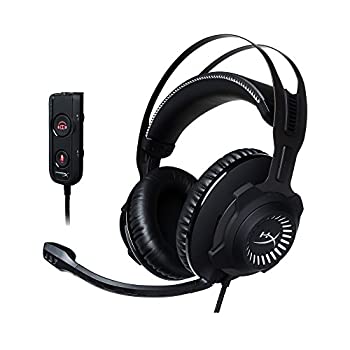 【中古】(非常に良い)HyperX Cloud Revolver S ゲーミングヘッドセット USBオーディオコントロールボックス付属 ブラック／ホワイト PS4／PC／Xbox／Switch／スマホ HX-HSC｜IINEX 17,317円
