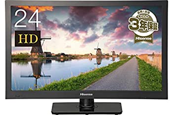 【中古】(非常に良い)ハイセンス 24V型 液晶 テレビ HJ24K3121 ハイビジョン 外付けHDD裏番組録画対応