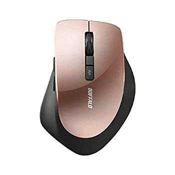 【中古】(非常に良い)BSMBW320BP(ベージュピンク) ワイヤレスBlueLEDマウス 2.4GHz接続 5ボタン
