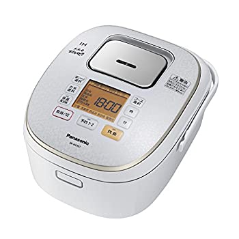 【中古】パナソニック 炊飯器 5.5合 IH式 大射撃能力おどり炊き スノーホワイト SR-HX107-W