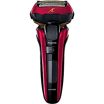 【中古】パナソニック 電気シェーバー　（赤）Panasonic　ラムダッシュ　【5枚刃】　ES-LV5C の限定モデル ES-CLV5C-R