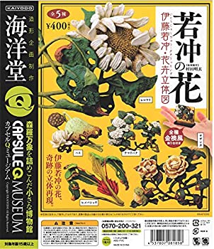 【中古】カプセルQミュージアム 伊藤若冲・花卉立体図 若冲の花 ［全5種セット(フルコンプ)］ 9,949円