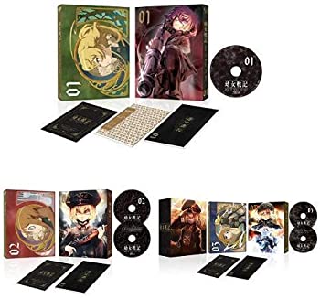 【中古】Blu-ray お嬢さん戦記 初回生み出すこと押さえる版 全3巻書き割り 寄せあつめるBOX付