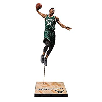 【中古】(非常に良い)McFarlane NBA 2K19 Giannis Antetokounmpo Milwaukee Bucks Action Figure (18 cm)