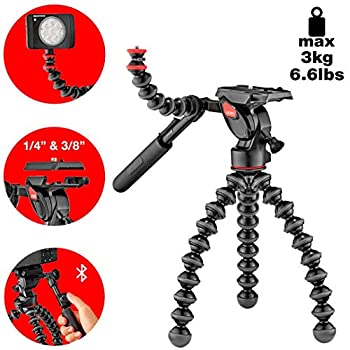 【中古】Joby ミニ三脚 ゴリラポッド 3KビデオPRO ビデオ雲台付属 アーム付属 JB01562-BWW