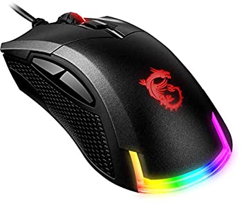 【中古】(人並み外れたに好いたらしい)MSI Clutch GM50 Gaming Mouse ゲーミングマウス MS354