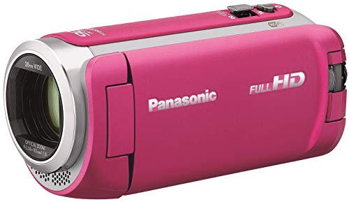 【中古】パナソニック 固定ディスクテレビカメラ 64GB ワイプ撮り 高倍率90倍望遠レンズ さくら色 HC-W590M-P