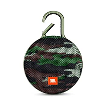 【中古】JBL CLIP3 Bluetooth金棒引き IPX7雨合羽／パッシブラジエーター積み上げる／携帯型／カラビナ付 スクワッド 変装 JBLCLIP3SQUAD【国内置き目品／メ