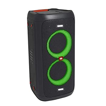 【中古】JBL PARTYBOX100 Bluetoothスピーカー ワイヤレス マイク入力／ギターアンプ入力搭載 ブラック JBLPARTYBOX100JN 【国内正規品／メーカー1年保証