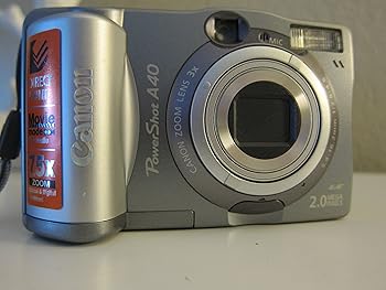 【中古】(非常に良い)Canon PowerShot a40 2 MPデジタルカメラW ／ 3 x光学ズーム｜IINEX