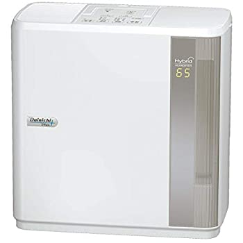 【中古】(非常に良い)ダイニチ (Dainichi) 加湿器 ハイブリッド式(木造和室8.5畳まで/プレハブ洋室14畳まで) HDシリーズ ホワイト HD-5019-W|IINEX