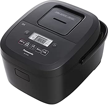 【中古】パナソニック 炊飯器 5.5合 IH式 備長炭釜 黒いこと SR-FE109-K