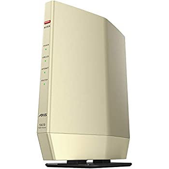 【中古】バッファロー WiFi ルーター無線LAN 最新規格 Wi-Fi6 11ax ／ 11ac AX5400 4803+574Mbps 日本メーカー 【iPhone12／11／iPhone SE(第二世代)／PS 10,182円