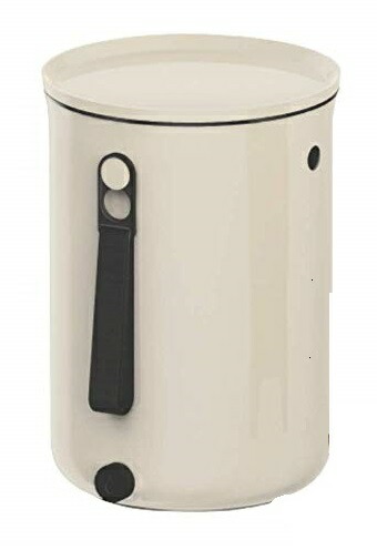 【中古】 ボカシオルガンコ2 コンポスト 生ごみ処理器 バイオ式 室内用 電気不要 スロベニア製 (1クリームホワイト)