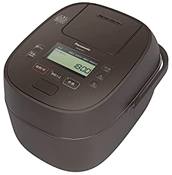 【中古】パナソニック 炊飯器 1升 変数剪断応力おどり炊き 全面熱のある状態5段IH式 赤銅色 SR-MPA181-T