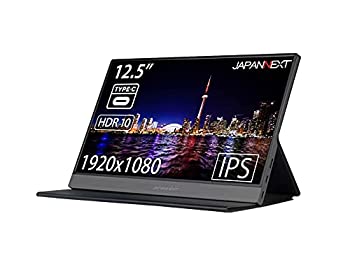 【中古】JAPANNEXT JN-MD-IPS125FHDR 12.5型 盛りだくさん固定ディスク 可動性管する USB Type-C miniHDMI