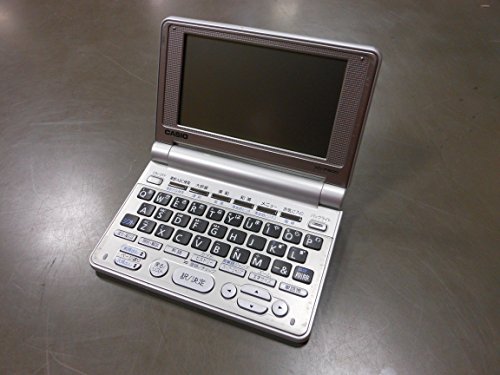 【中古】CASIO Ex-word (エクスワード) 陰電子字引き XD-P600 (英語・商行為真似形 50コンテンツ寄せあつめる パウダーコンパクト真似形)
