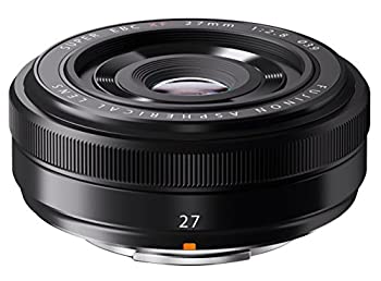 【中古】(非常に良い)FUJIFILM 単焦点広角レンズ XF27mmF2.8 B ブラック