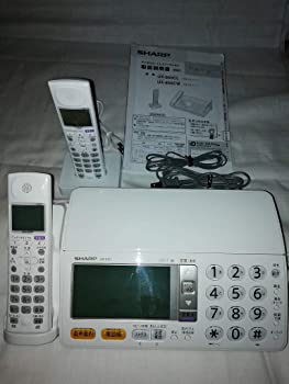 【中古】シャープ デジタルコードレスFAX 子機1台付き 1.9GHz DECT準拠方式 UX-850CL