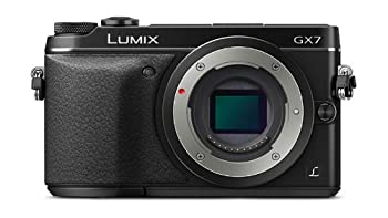 【中古】パナソニック ミラーレス一眼カメラ ルミックス GX7 ボディ ブラック DMC-GX7-K|IINEX