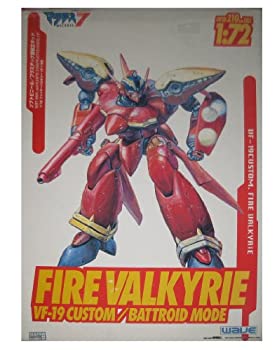 【中古】【マクロス7】1／72 ファイヤーバルキリー VF-19改 ホンブルグ帽ビニール／可塑性物質製精神的な統合一揃いの道具